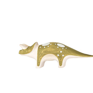 Triceratops Wooden Magnetic Dinosaur
